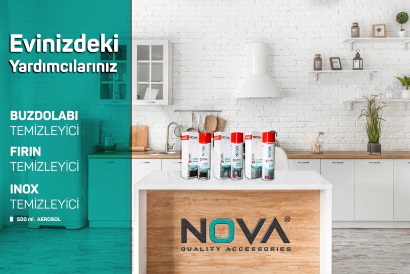 Nova Buzdolabı, Fırın, Inox Temizleyici