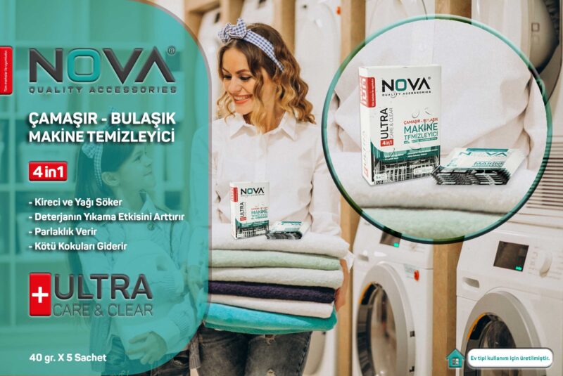 Nova Çamaşır Makinesi Temizleyici