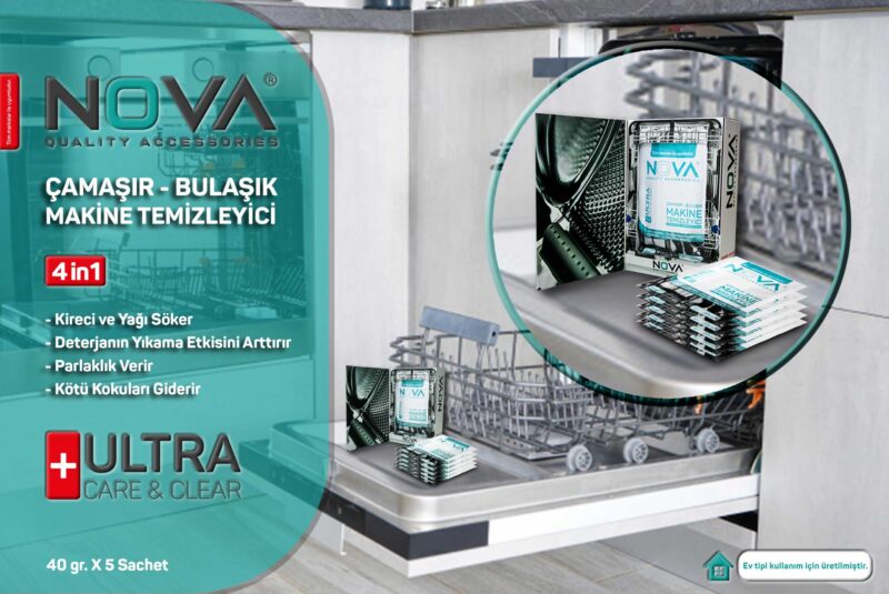 Nova Bulaşık Makinesi Temizleyici
